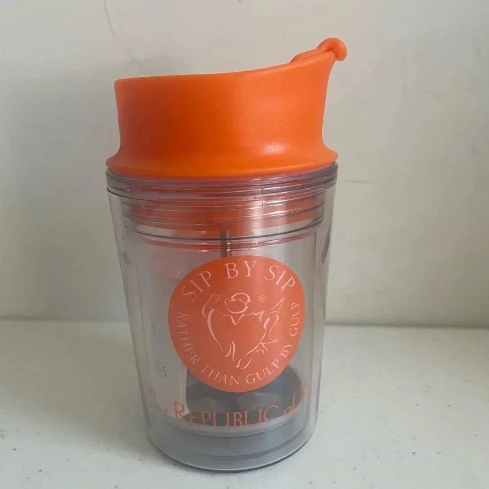 Sip by Sip® 12oz Travel Tea Press The Republic of Tea‎ NEW!